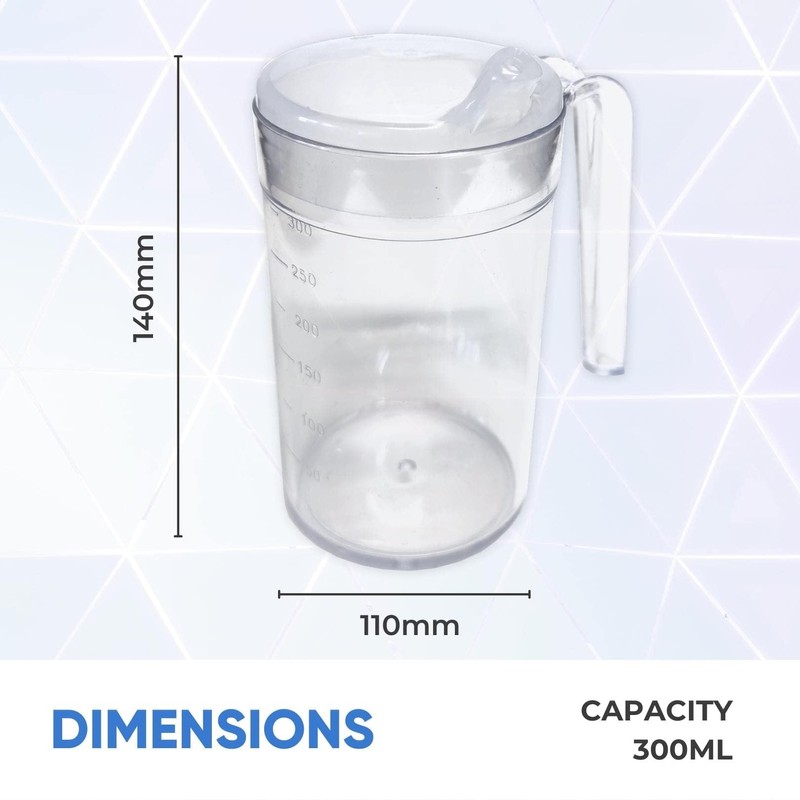 Shatterproof Tumbler with Sippy Lid Adult Drinking Aid Cup Small