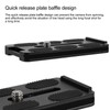 Tripod Quick Release Plate for Arca Swiss Aluminum Alloy 1/4in