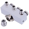 Air Hose Splitter, 3-Way Airbrush Air Hose Splitter, Air Regulation