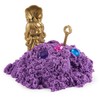 Kinetic Sand, Mini Castello Sirenetta, 170 g di Sabbia Shimmer,