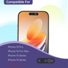 Front Camera Cover Compatible for 16 Pro Max/16 Pro /16