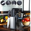 RAXCO 10-Piece Kitchen Knife Set | Stainless Steel Holder |