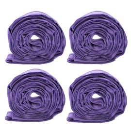 Purple Polyester Endless Round Sling Heavy Duty Poly Lifting Sling 2600lbs Vertical Capacity, 6 Feet Length, Pack of 4