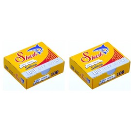 Shark Super Stainless Steel Razor Blades with One Wire, Pack of 200