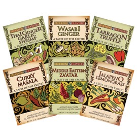 Fusion Flavors Dips and Seasonings Variety Packs - Variety 6 Pack