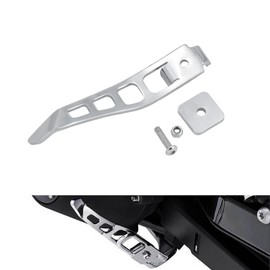 HCmotorku Motorcycle Kickstand Extension Kit Fit For Harley Dyna Street Bob FXDB Fat Bob FXDF Low Rider FXDL 1993-2017 Chrome