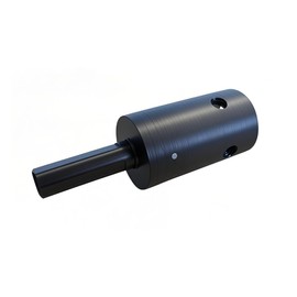 Standard 3/8" Drive Flat Round Chuck - Annular Cutter Bit Adapter w/ 3/4" Female Shank for Weldon Drill Press & Milling Machines