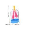 Mobestech 5pcs Lung Breathing Model Scientific Prop Lung Breathing Experiment