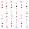 LACGO 6 PCS Flower Garland for Backdrop, 5.3 FT Hanging