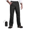 33,000ft Packable Rain Pants for Men Waterproof Hiking Pants Lightweight