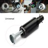 TOTMOX Motorcycle Exhaust Silencer 42 mm Silver, 1 Piece Universal