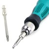 Comfortable 1/4 Screwdriver Handle Firm Long Short Screw Driver Bit