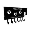 Dog Leash Holder for Wall, Storage and Mail Organizer, Key
