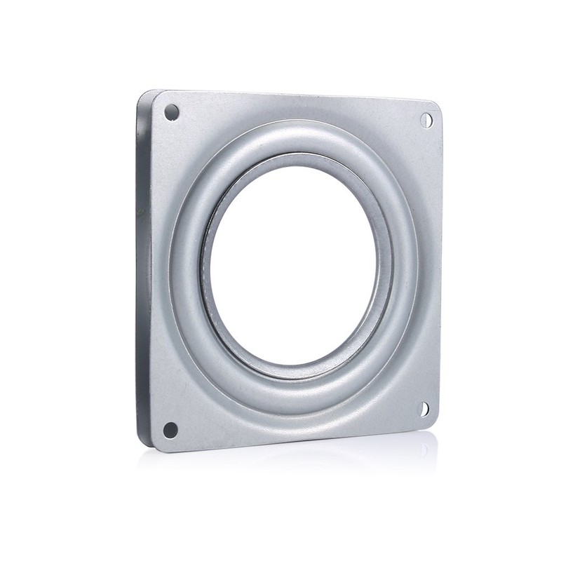 4" Square Rotating Swivel Plate Lazy Susan Turntable Revolving Bearing