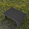 Portable Beach Table Aluminum Ultralight Folding Camping Table Compact Mini