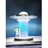 Wantai UFO Alien Model Table Lamp Area 51 Roswell Spacecraft