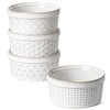 LE TAUCI Ramekins 8 oz, Ramiken for Creme Brulee, Lava