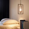 Optimant Lighting Gold Pendant Lighting for Kitchen Island, 1-Light Modern