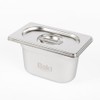 Baki Stainless Steel Gastronorm Container 1/9 Food Pan 65, 100,