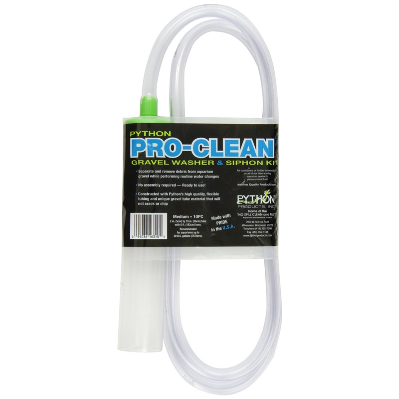 Python Pro Clean - Medium (For Tanks To 20 Gallons)