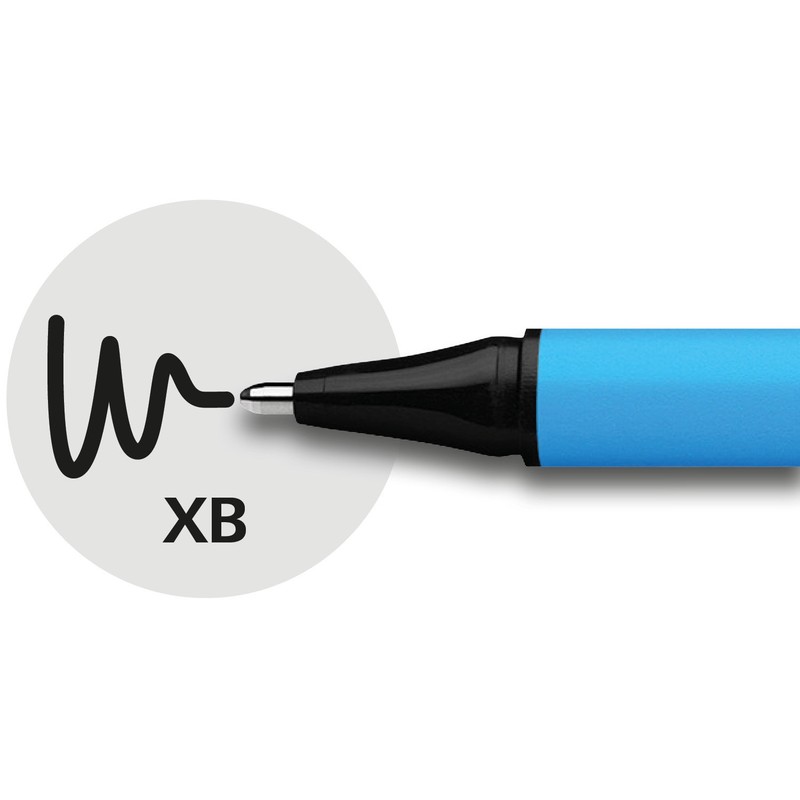 Schneider 152294 Slider Edge XB Basic Kugelschreiber, 4-er Etui