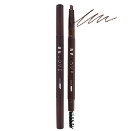 (1+1) Be Love Edgeline Triangle Auto Eyebrow, Choose 1 / Dark Gray Brown Natural Eyebrow Pencil / (1+1)비러브 엣지라인 삼각 오토 아이브로우 택1 다크 그레이 브라운 자연스러운 눈썹펜슬