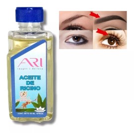 Ari Aceite De Ricino Estimulante De Cejas Y Pestañas 50ml 12pz