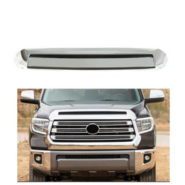 Ezmech Chrome Hood Scoop Compatible With Toyota Tundra 2014-2021 Grill Upper Bulge Molding