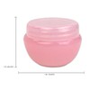 Beauticom 10G/10ML Frosted Container Jars with Inner Liner for Scrubs,