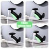 LED Bathroom Sink Faucet with Pull Out Sprayer, 4 Modes