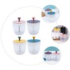Zerodeko 4pcs Foaming Facial Cleanser Device Adorable for Deep Cleansing
