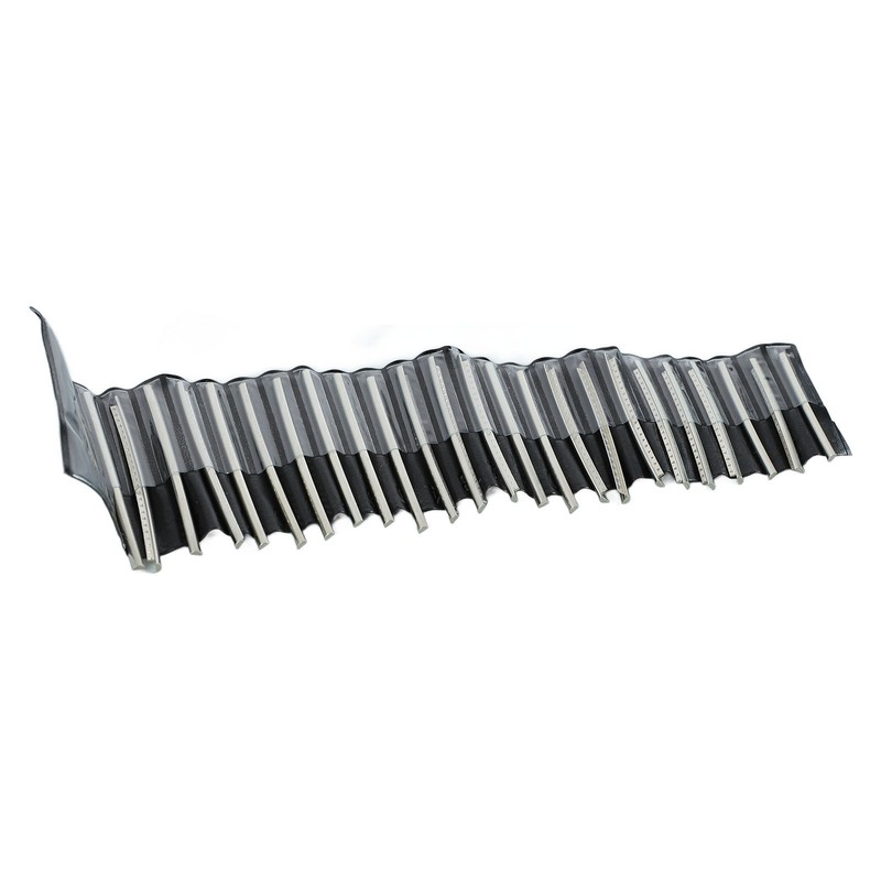 24Pcs Guitar Fret Wire Nickel Plated Alloy Copper Clear Bright