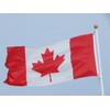 ANCONINE Canada Flag 6x10FT, Canadian National Flags with 3 Brass