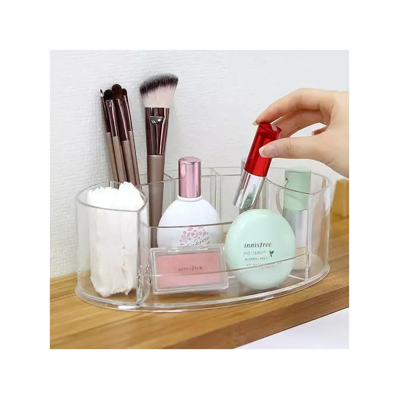 화장솜 면봉 정리 투명 아크릴 펠리스 오거나이저 Clear Acrylic Cotton
