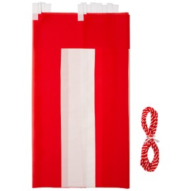 Banner Red Curtain (90 cm Tall)