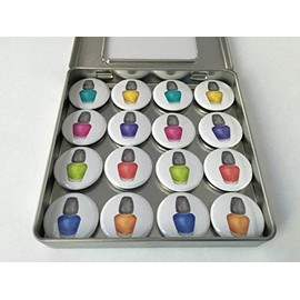 Nail Polish 16 Magnet Set