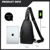 DAYELIVE Waterproof Sling Bag Crossbody Backpack for Men Women Sling