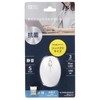 Ohm (OHM) PC-SMW01BS3SR-W 01-3981 Electric Silent Wireless Mouse BlueLED S