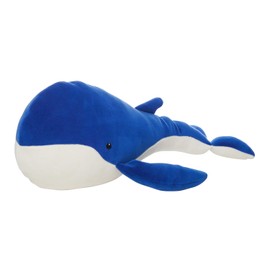 Manhattan Toy Velveteen Wistful Whale Sea Life Toy Stuffed Animal, 16"