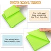 Pop Up Sticky Notes 3x3 inch Bright Colors Self-Stick Pads