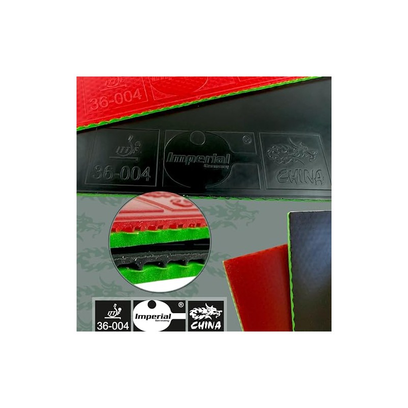 Imperial China Special Sponge (1.5 mm - Red)