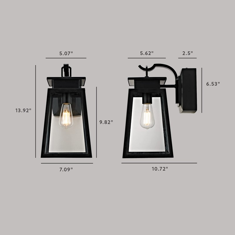 Addington Park Shelby Collection Energy Star Outdoor Wall Sconce with