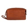Burkely Vintage Leather Toiletry Bag 23 cm, Cognac