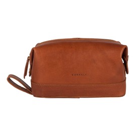 Burkely Vintage Leather Toiletry Bag 23 cm, Cognac