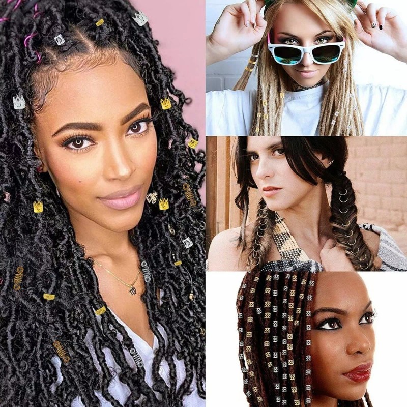 BOGENIANTE 200 Piezas De Abalorios Para Trenzas De Cabello, Accesorios