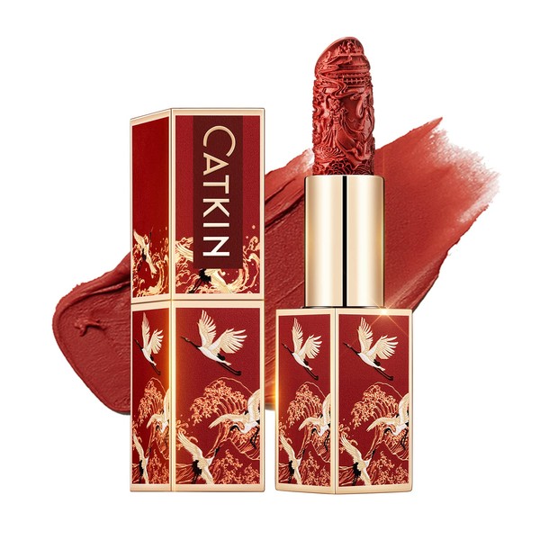 CATKIN CATKIN Red Lipstick, Matt, Long Lasting, High Impact, Moisturizing