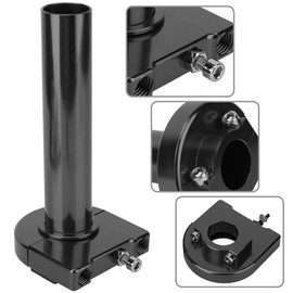 Motorbike Dual Throttle-Throttle Turn Grip - 22mm Aluminum Motorcycle 7/8" Handlebar Accelerator Twist Throttle, Hand Grips Throttle Gas Tube Throttle Handlebar Accelerator (Black)