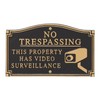 Whitehall™ Video Camera Surveillance No Trespassing Yard Sign Security Warning