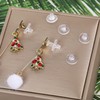 550 Pcs 6 Styles Clear Earring Backs, Earring Backs for