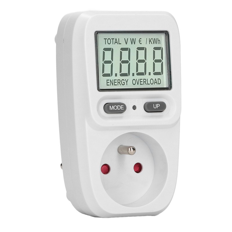 Smart Power Socket Electricity Usage Monitor Digital Display Watt Consumption